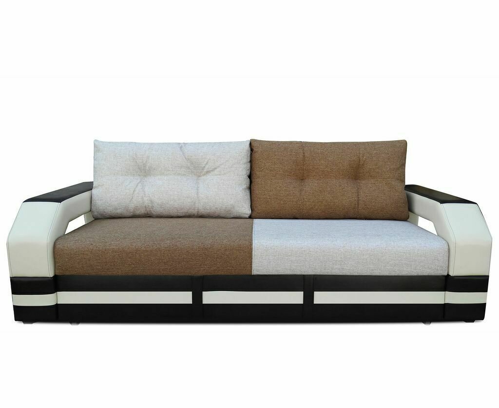 фото Диван Fotodivan Манчестер с подсветкой рогожка Комби 160