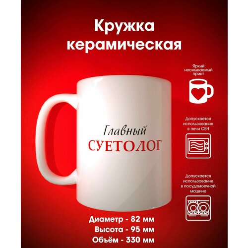 Кружка с оригинальным принтом для чая и кофе