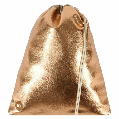 gold sequin star metallic finish violet drawstring bag 34x42cm Мешок Mi-Pac Kit Bag Metallic Rose Gold золотой