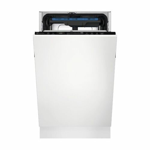 Встраиваемая посудомоечная машина Electrolux EEM63310L, узкая, ширина 44.6см, полновстраиваемая, загрузка 10 комплектов