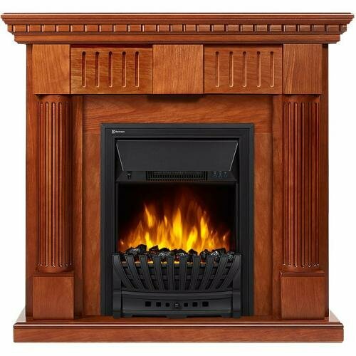 Камин Electrolux Firelight Colonna Classic дуб с очагом EFP/P 1020LS