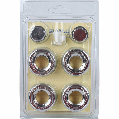 Монтажный комплект Global 12 цвет хром 3218₽