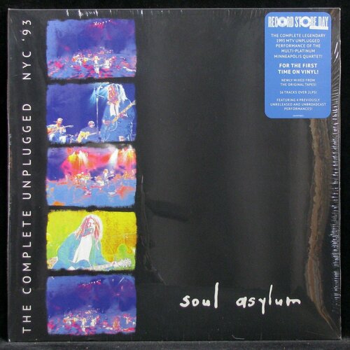Виниловая пластинка Columbia Soul Asylum – Complete Unplugged NYC '93 (2LP) soul asylum виниловая пластинка soul asylum hurry up and wait