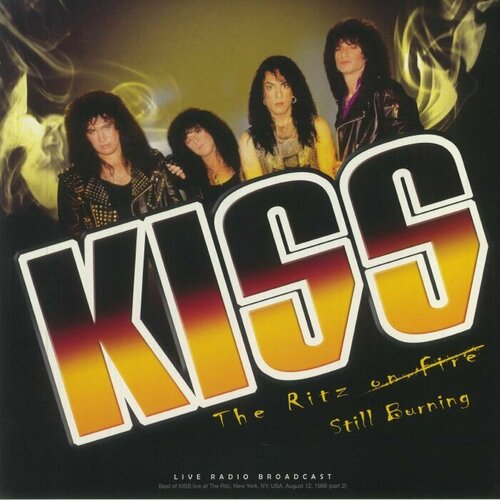 Kiss Виниловая пластинка Kiss Ritz Still Burning лубрикант на водной основе orion lick it lick it strawberry 50 мл