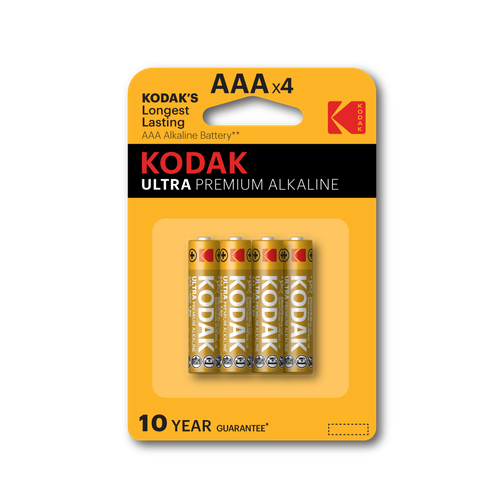 Kodak Батарейка Kodak LR03-4BL ULTRA PREMIUM [ K3A-4 U], 4шт (30959521)