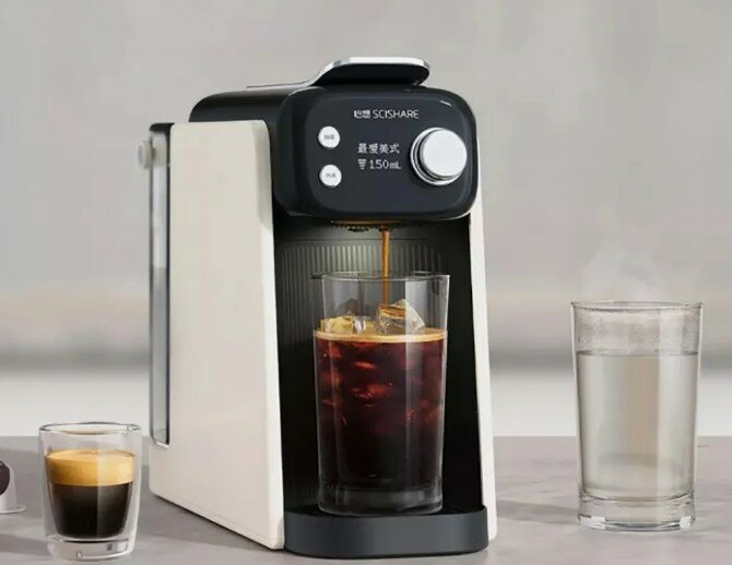 Капсульная кофемашина Xiaomi Scishare Capsule Coffee Maker (S1203) — фото 11