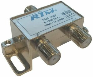 Ответвитель на 1 отвод RTM TAH 116F (5 - 1000 МГц)