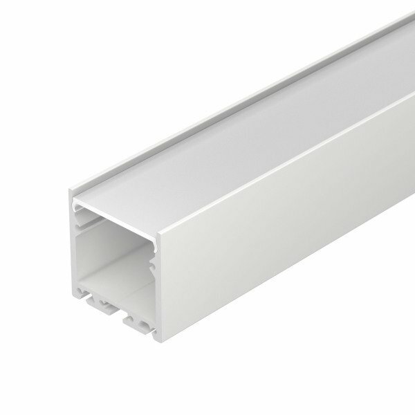 Профиль с экраном Arlight SL-LINE-3535-2500 WHITE+OPAL / - фото №1