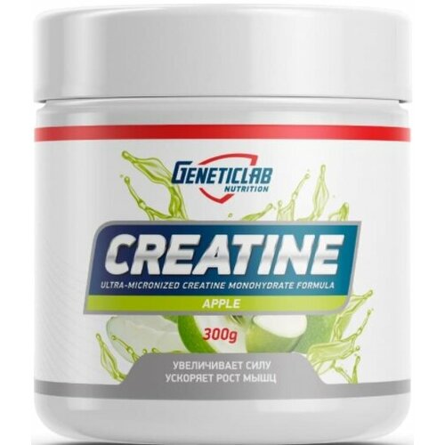 Креатин моногидрат Geneticlab Nutrition Creatine (300 г) Яблоко