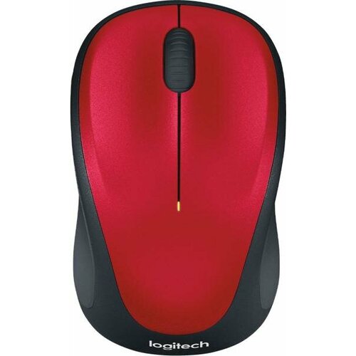 Logitech Wireless Mouse M235 Red-Black USB 304300₽