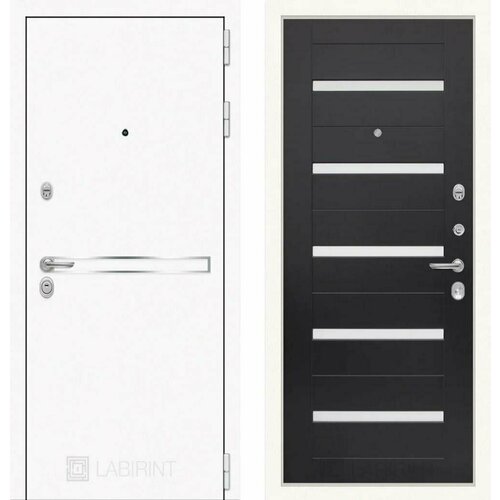 Входная дверь Labirint Лайн WHITE 01 Венге 960x2050, открывание правое входная дверь labirint лайн white 12 венге 960x2050 открывание правое