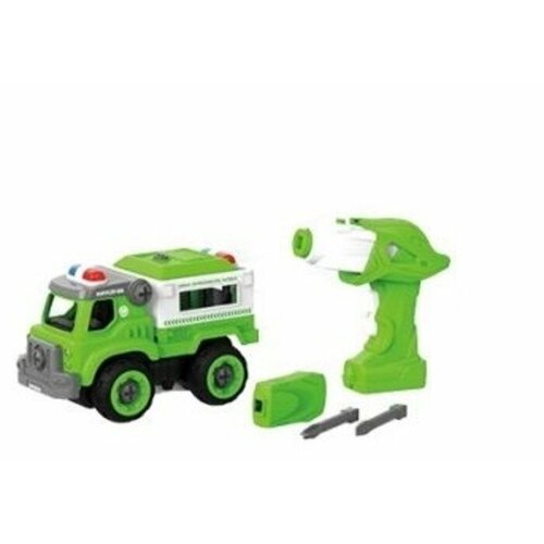 DIY Spatial Creativity Конструктор Мусоровоз звук LM8043-YZ-1 с 3 лет 1581₽