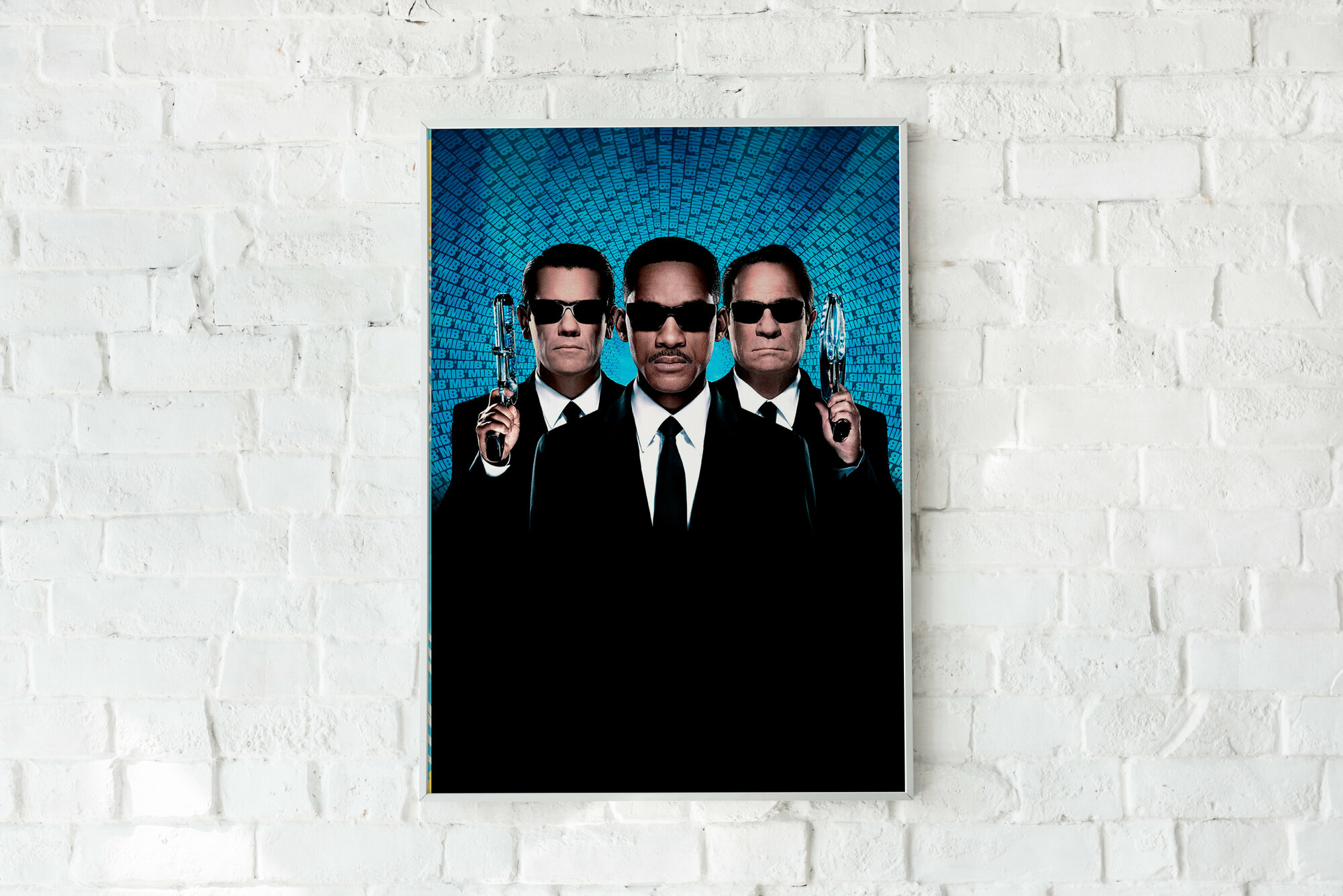 Плакат Люди в чёрном/Men in Black/ Плакат на стену 30х42 см / Постер формата А3