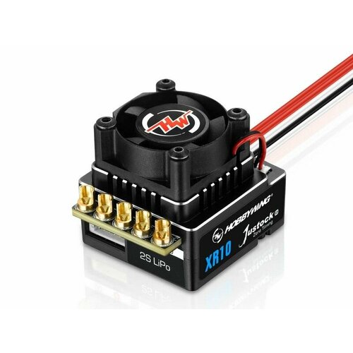 Бесколлекторный регулятор Hobbywing XERUN-XR10-Justock-Black-G3 60A-380A, 1/10, 1/12 HW-30112003