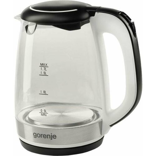 Чайник электрический Gorenje K17GLBWGOR черный корпус стекло 287500₽