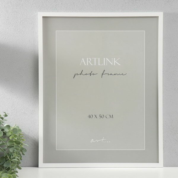 фото Фоторамка МДФ "Nina" 40x50 см, белый