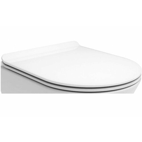 Сиденье для унитаза Kerama Marazzi PLAZA Modern с микролифтом PLMR. seat.02\WHT