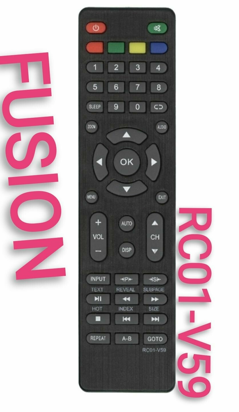 Пульт RC01-V59 для FUSION/фьюжн телевизора