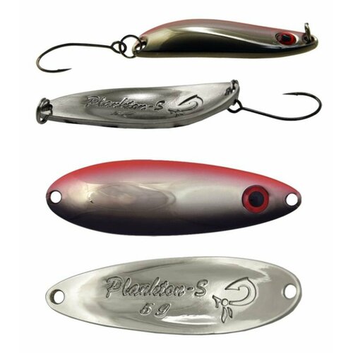 Блесна колеблющаяся LureMax Plankton-S, 40 мм, 5г, 55