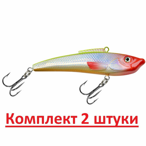 фото Воблер aqua ratlin univer 70mm, цвет 014 (клоун), 2 штуки