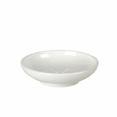 Мыльница Аквалиния Блум пластик цвет белый