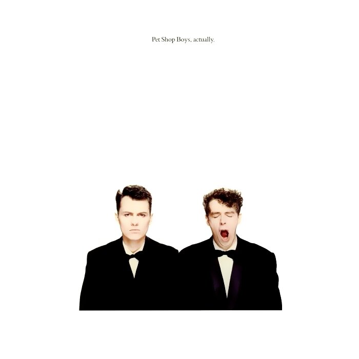 Pet Shop Boys "Виниловая пластинка Pet Shop Boys Actually"