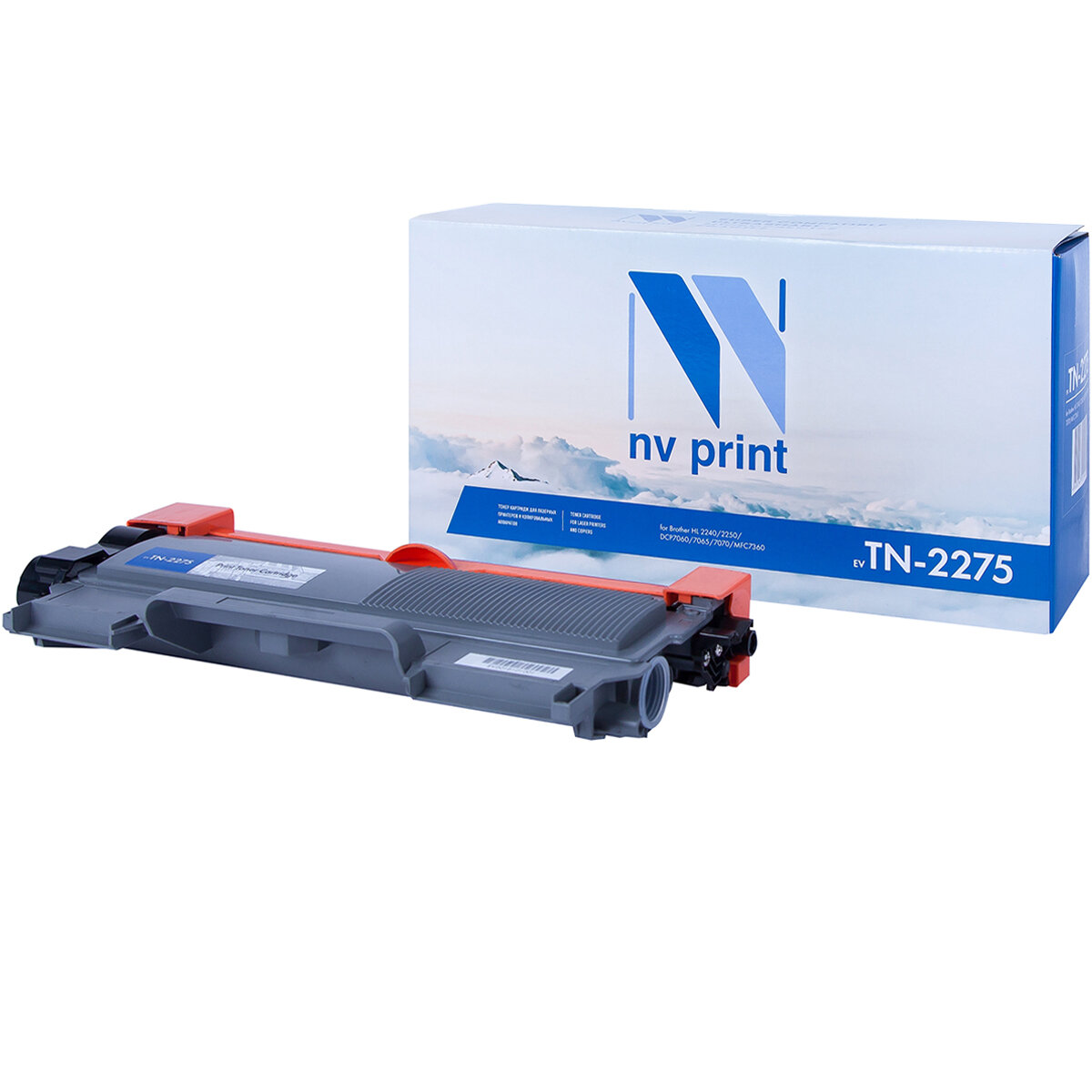 Картридж для принтера NV Print NV-TN-2275T, для Brother DCP-7030/ DCP-7040/ DCP-7045N/ MFC-7440N/ MFC-7840W, совместимый