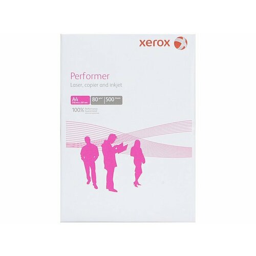 Бумага Xerox Бумага офисная Xerox Performer 003R90649 (A4, 80г/кв. м, 500л.) бумага xerox марафон 450l91721 a3 80г м2 500л белый cie162% общего назначения офисная