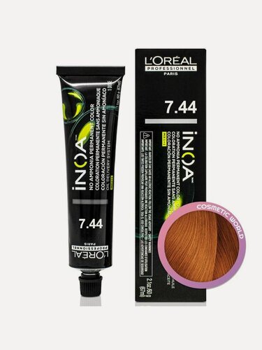 Изображение товара Loreal INOA 7.44 - Краска Иноа 60 мл