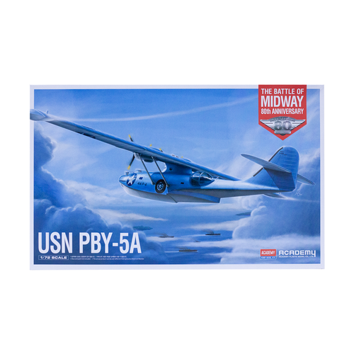 12573 Academy Американский гидросамолёт PBY-5A (1:72)