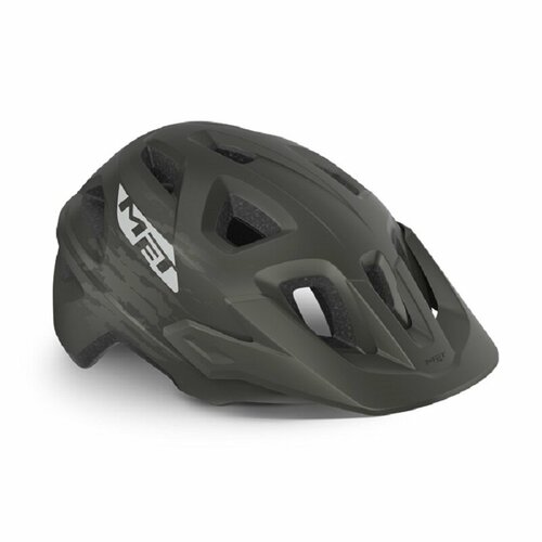 фото Велошлем met echo mips helmet 2024 (3hm118ce00), цвет титановый, размер шлема s/m (52-57 см)