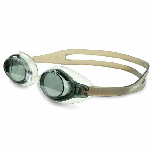Очки детские для плавания TORRES Junior, SW-32212SB, дымчатые линзы, серая оправа