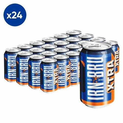 Газированный напиток IRN-BRU XTRA (Великобритания), 330 мл (24 шт)