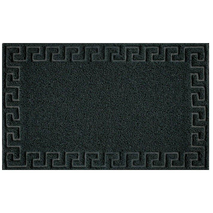 фото Коврик придверный ПВХ 40х60 см Sunstep "Меандр" черный