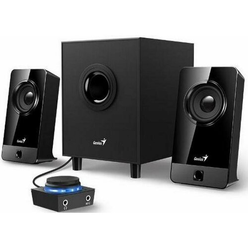 Колонки 21 две колонки сабвуфер Genius SW-21 300X Черный 420300₽