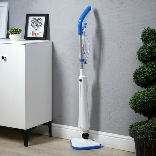 Паровая швабра Windigo WSM-01 1300 Вт 350 мл время нагрева 25 сек шнур 4 м бело-голубой 794700₽