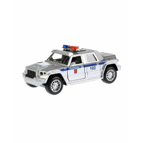 Коллекционная металлическая модель «Полиция – бронемашина ДПС» ТехноПарк машинка металл 1 34 motorro полиция дпс открывающиеся двери
