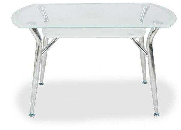 фото Стол обеденный B-trade S605 105*70*75 Super white line