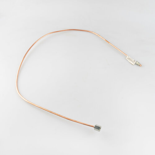 Трубка тормозная (медная) 1000мм, штуцер М10x1-гайка М10x1