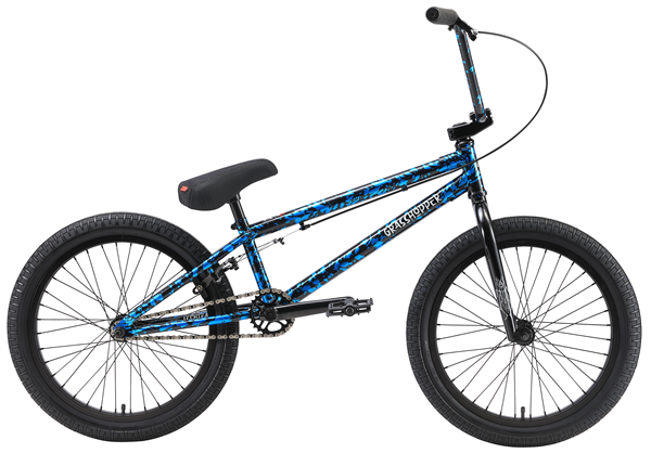 Велосипед BMX Grasshoper 20" сине-черный 2022