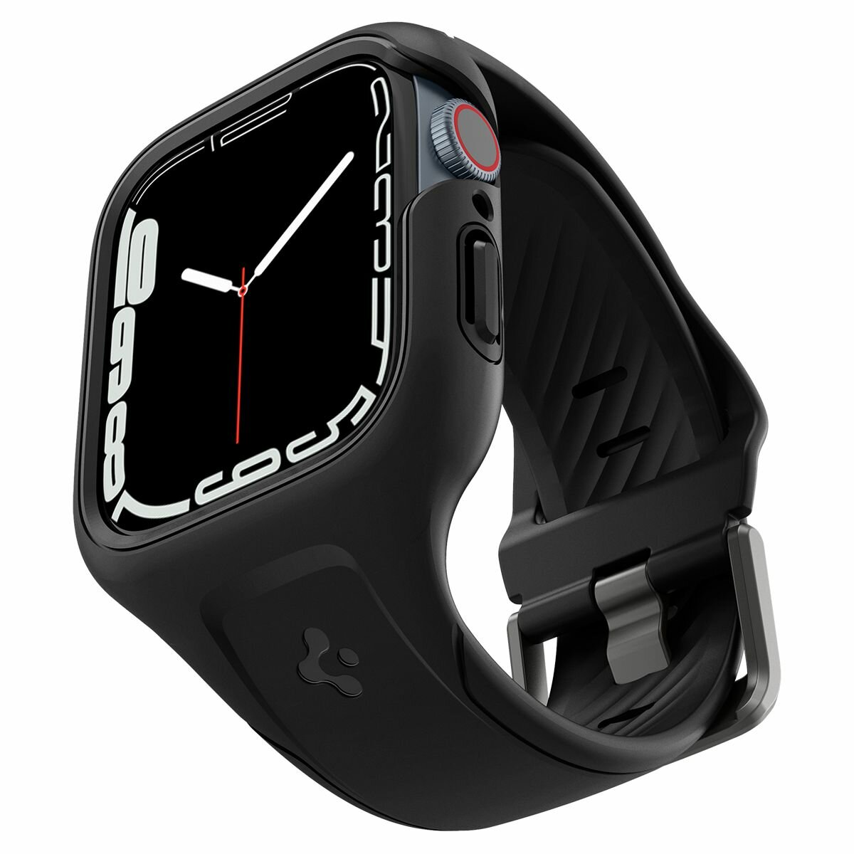 Чехол SPIGEN для Apple Watch 8/7 (41mm) - Liquid Air Pro - Черный - ACS04190