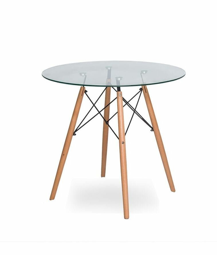 фото Стол обеденный B-trade SN-4 CLEAR 80 бук