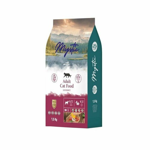 Mystic Adult Cat Food Gourmet сухой корм для кошек