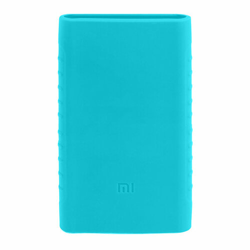 Xiaomi Силиконовый чехол Xiaomi Cover Blue для Xiaomi Power Bank 2 10000mAh голубой