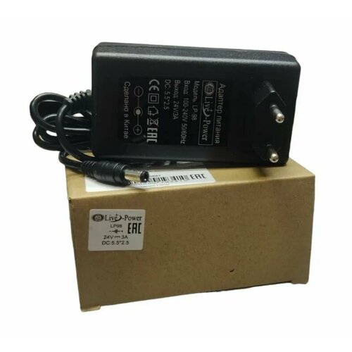 Блок питания 24V 3A 55 25 LP-16 LP16 780₽