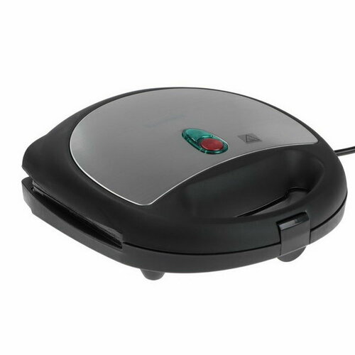 Вафельница электрическая ЭВ-4 700 Вт пончики сэндвичи чёрно-серебристая 272500₽