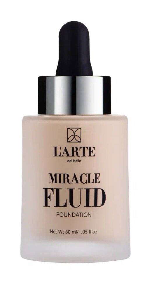 L'ARTE DEL BELLO Тональный флюид Miracle Fluid, 30,0 мл, 1W