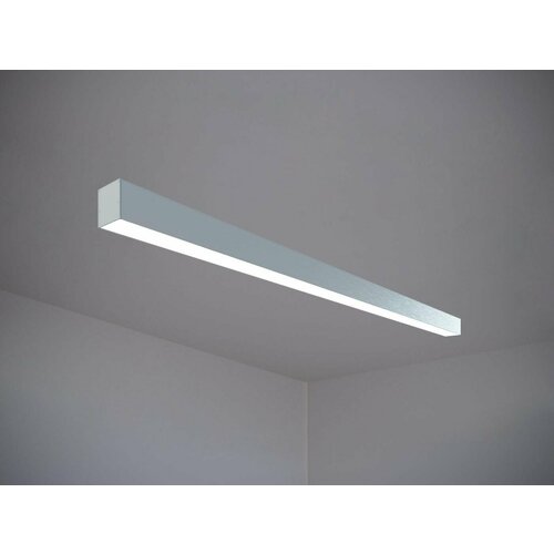 Модный свет Линейный накладной светильник MODALINE N55 1,25м 27,5Вт 6500K серый