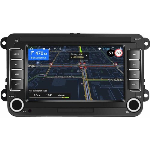 OEM GT305 штатная магнитола для Volkswagen, Skoda, Seat на Android 9 с 2Gb