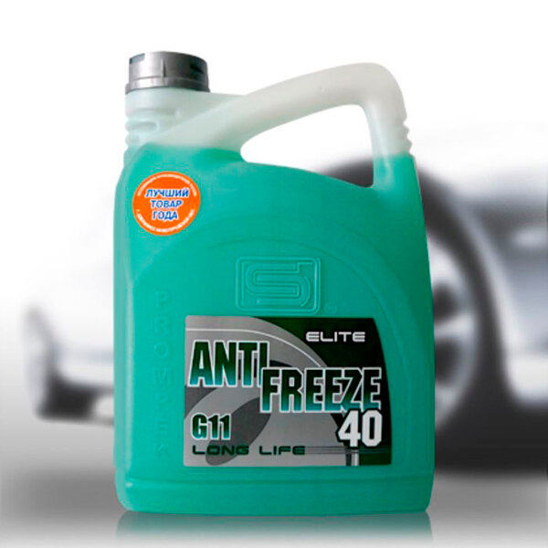 фото Elite Антифриз 40 Long Life G11 (Зеленый), 5 л